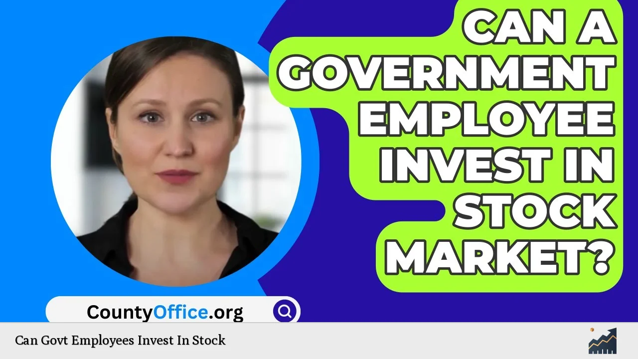 Can Govt Employees Invest In Stock