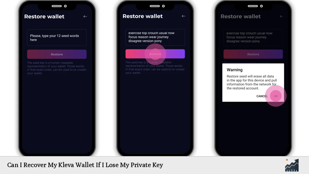 Can I Recover My Kleva Wallet If I Lose My Private Key