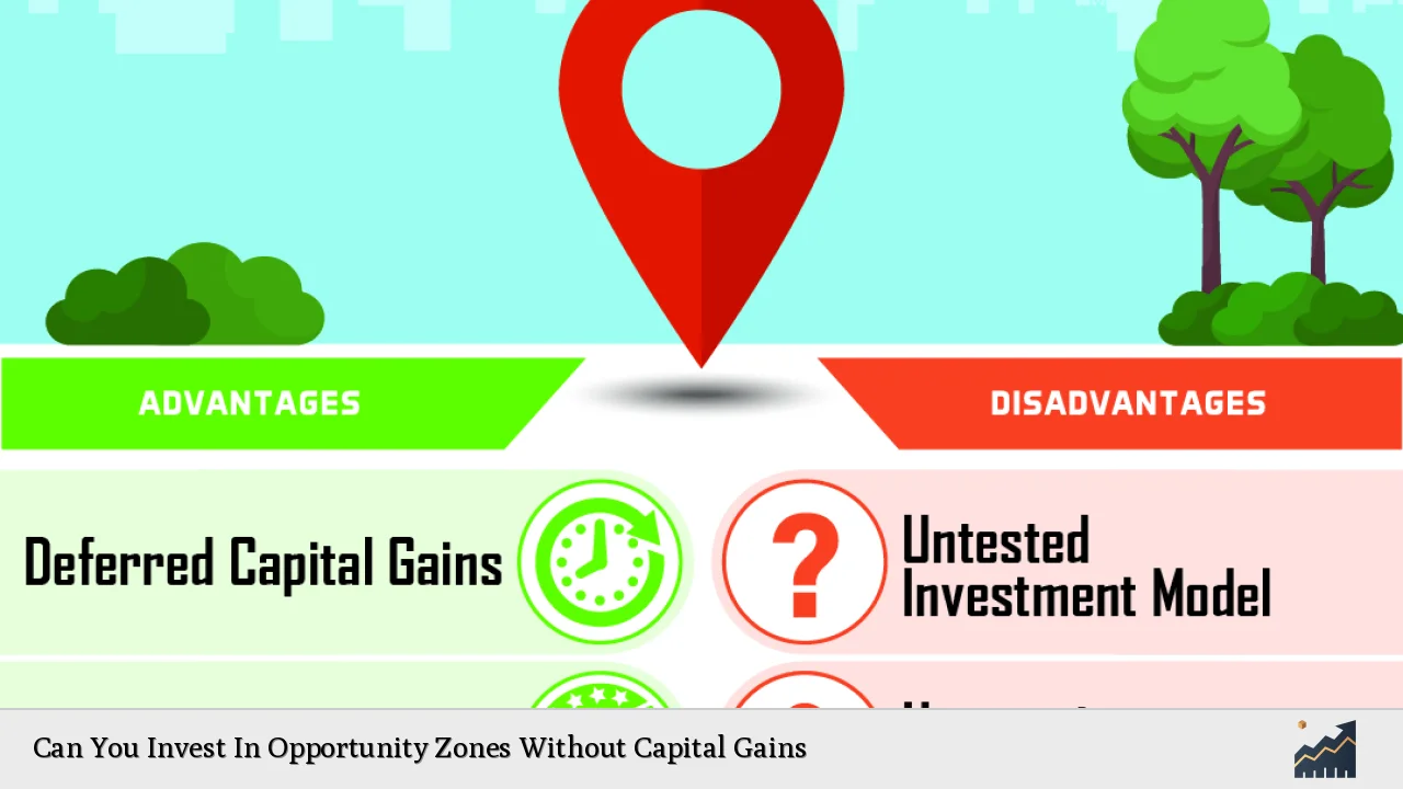 Can You Invest In Opportunity Zones Without Capital Gains