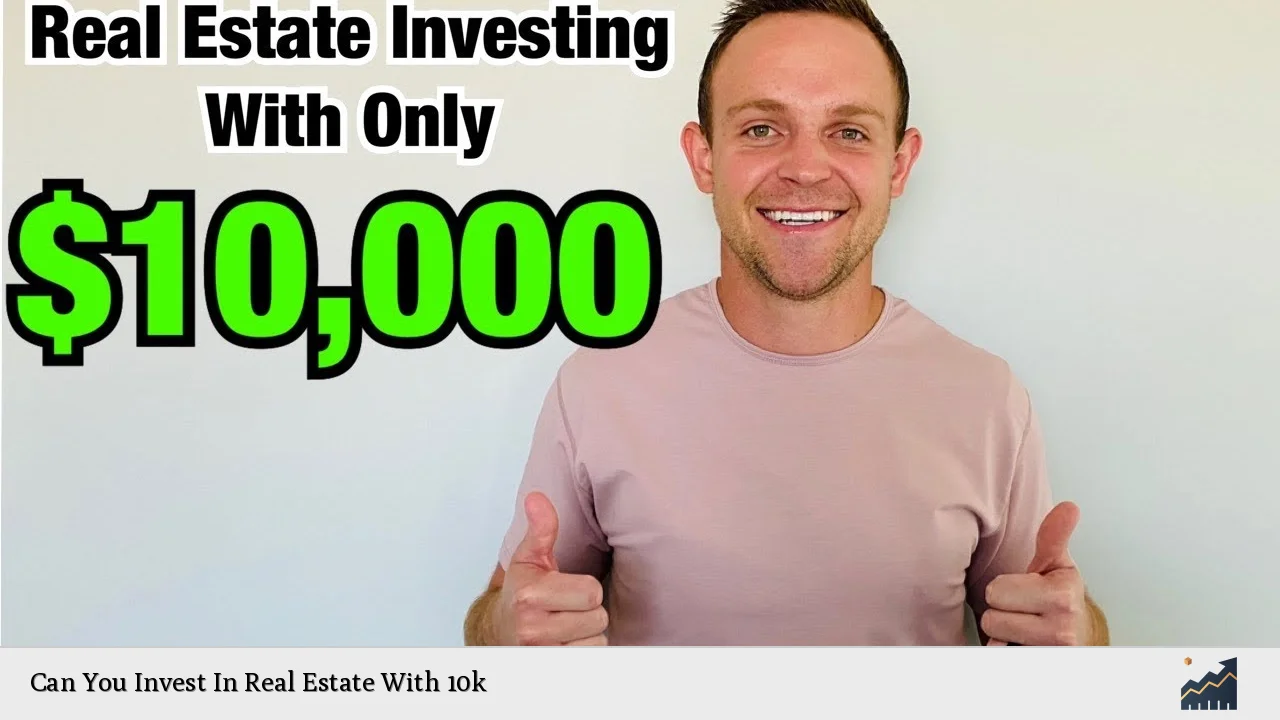 Can You Invest In Real Estate With 10k