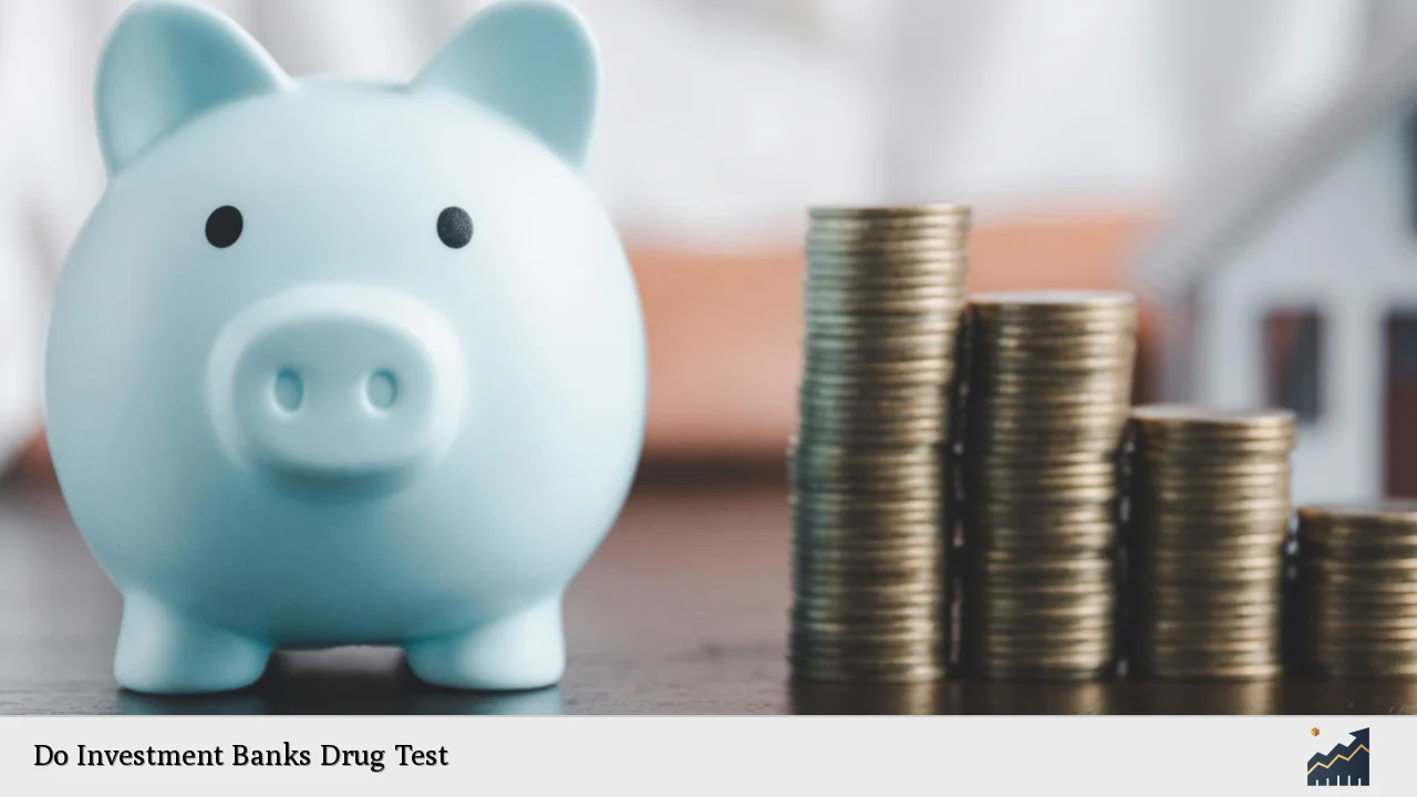 Do Investment Banks Drug Test