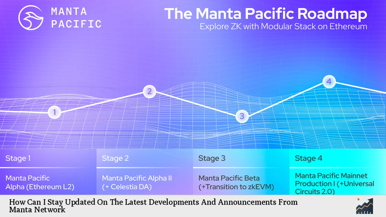 How Can I Stay Updated On The Latest Developments And Announcements From Manta Network