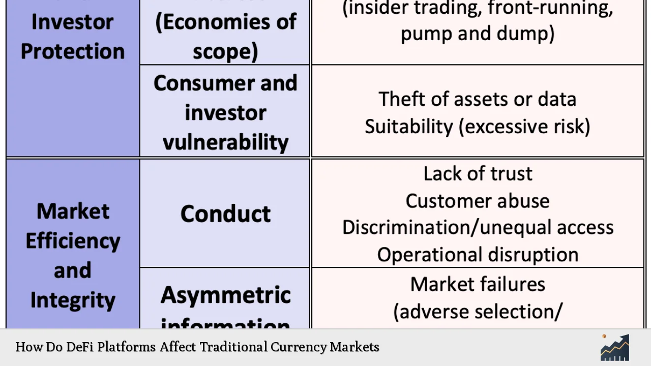 How Do DeFi Platforms Affect Traditional Currency Markets