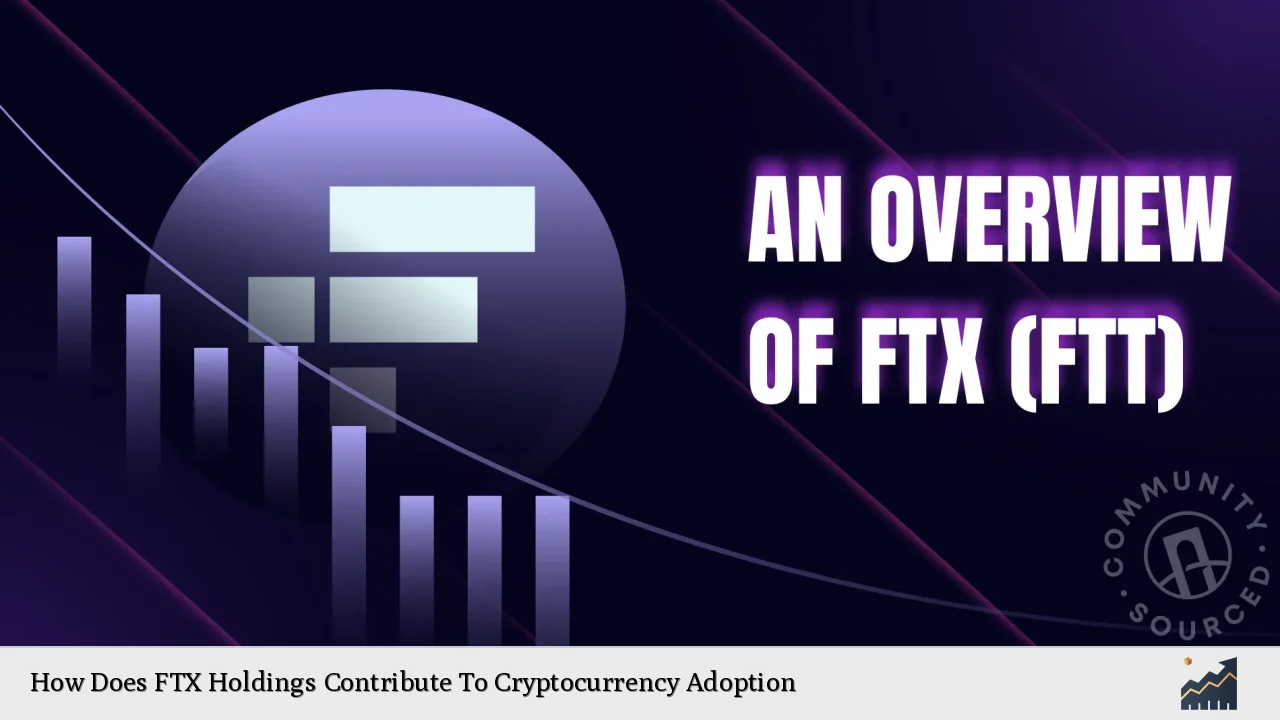 How Does FTX Holdings Contribute To Cryptocurrency Adoption