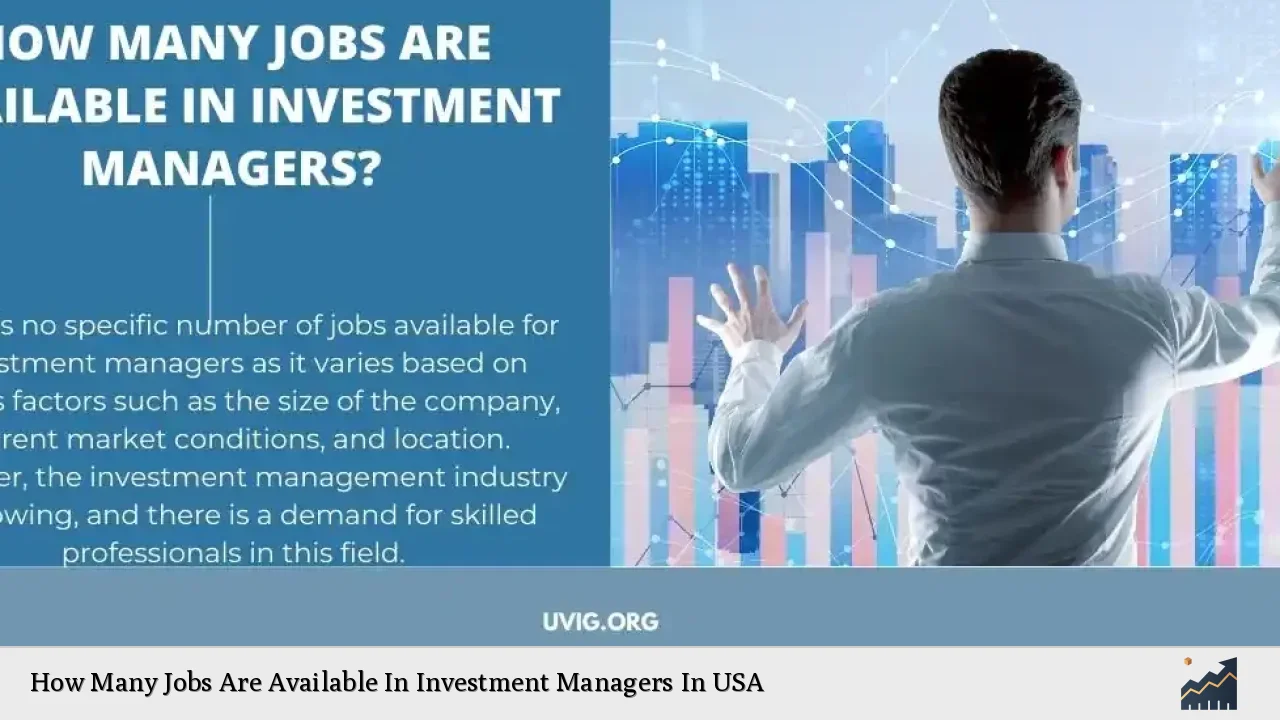 How Many Jobs Are Available In Investment Managers In USA