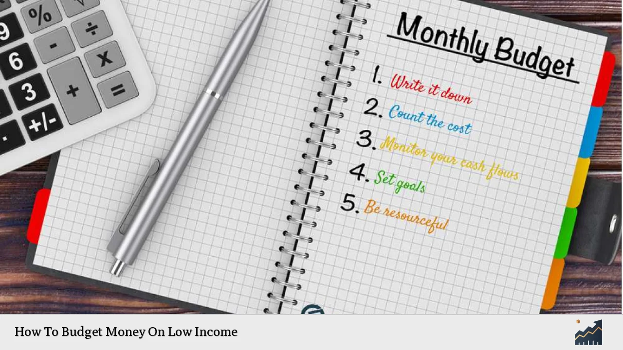 How To Budget Money On Low Income