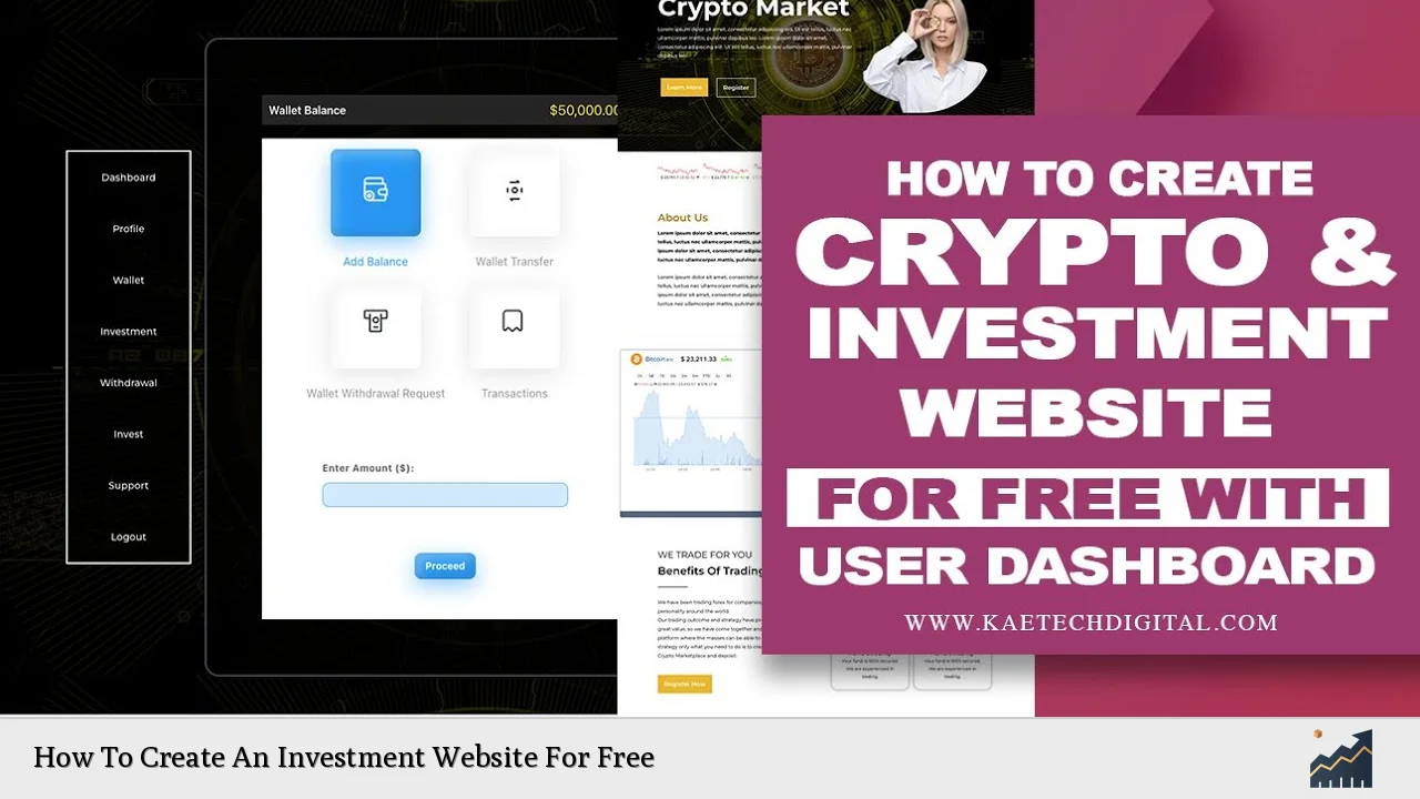 How To Create An Investment Website For Free