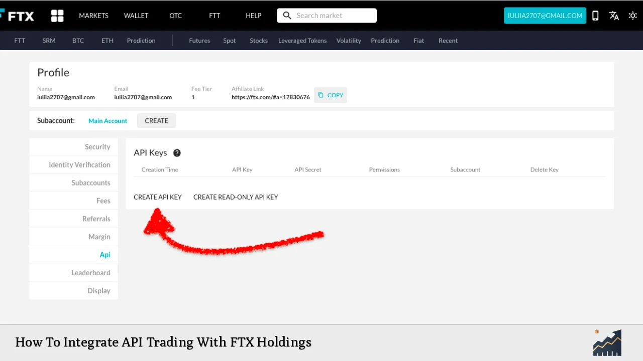 How To Integrate API Trading With FTX Holdings