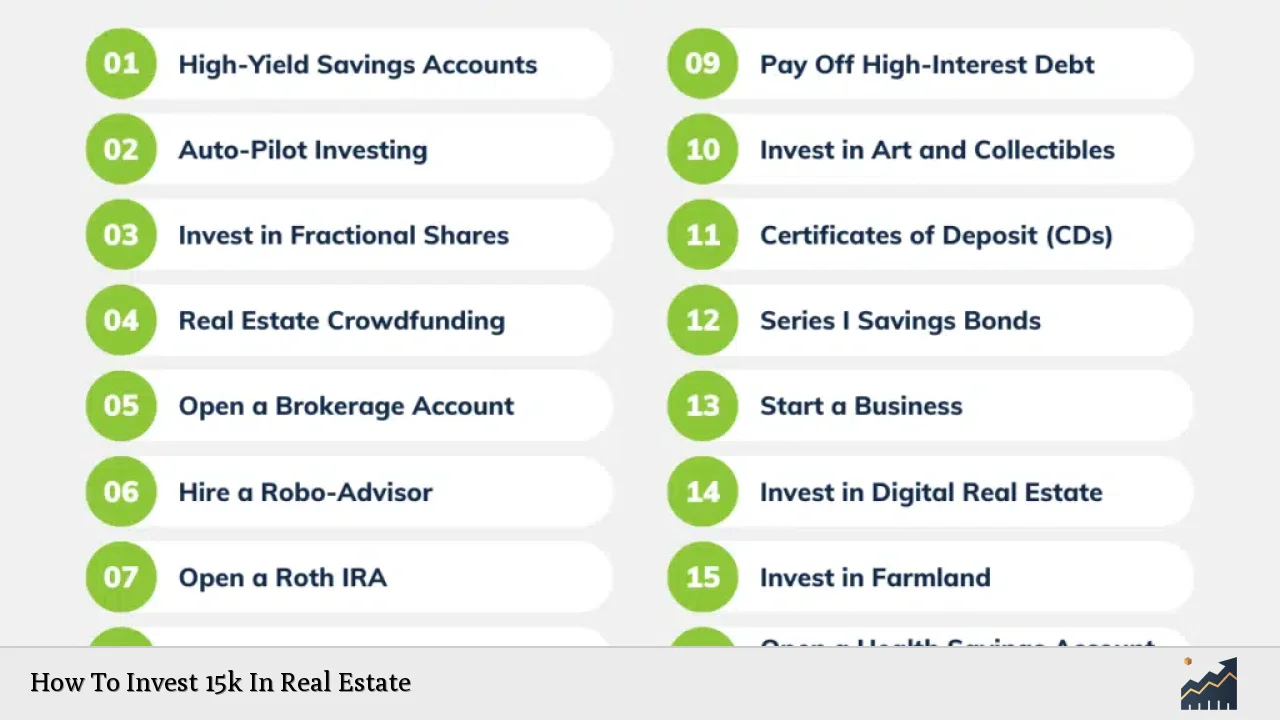 How To Invest 15k In Real Estate