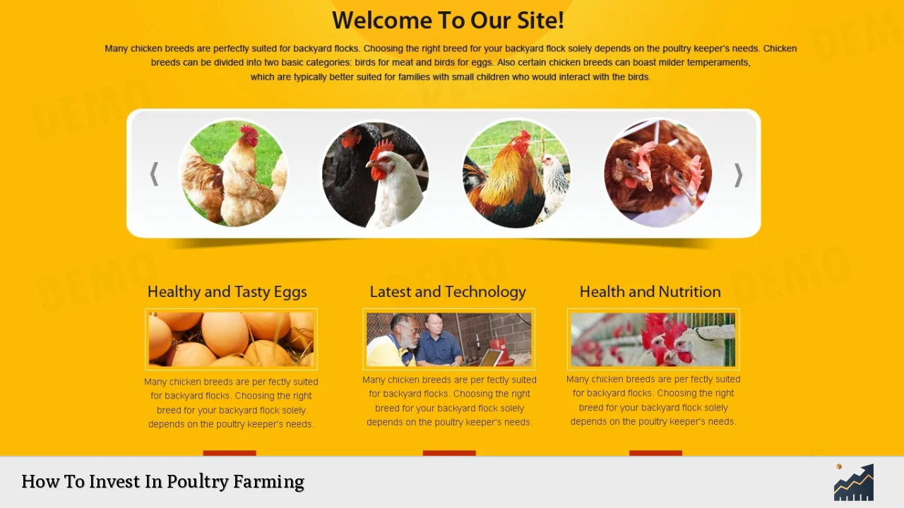 How To Invest In Poultry Farming