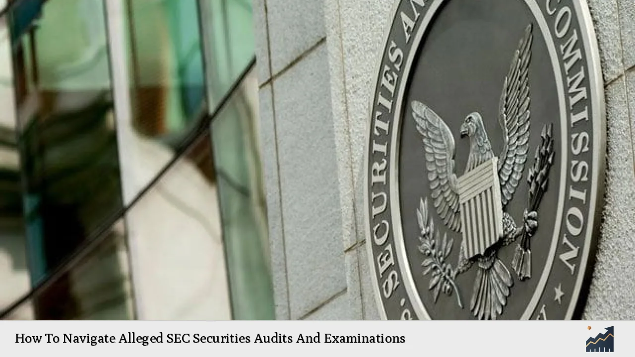 How To Navigate Alleged SEC Securities Audits And Examinations