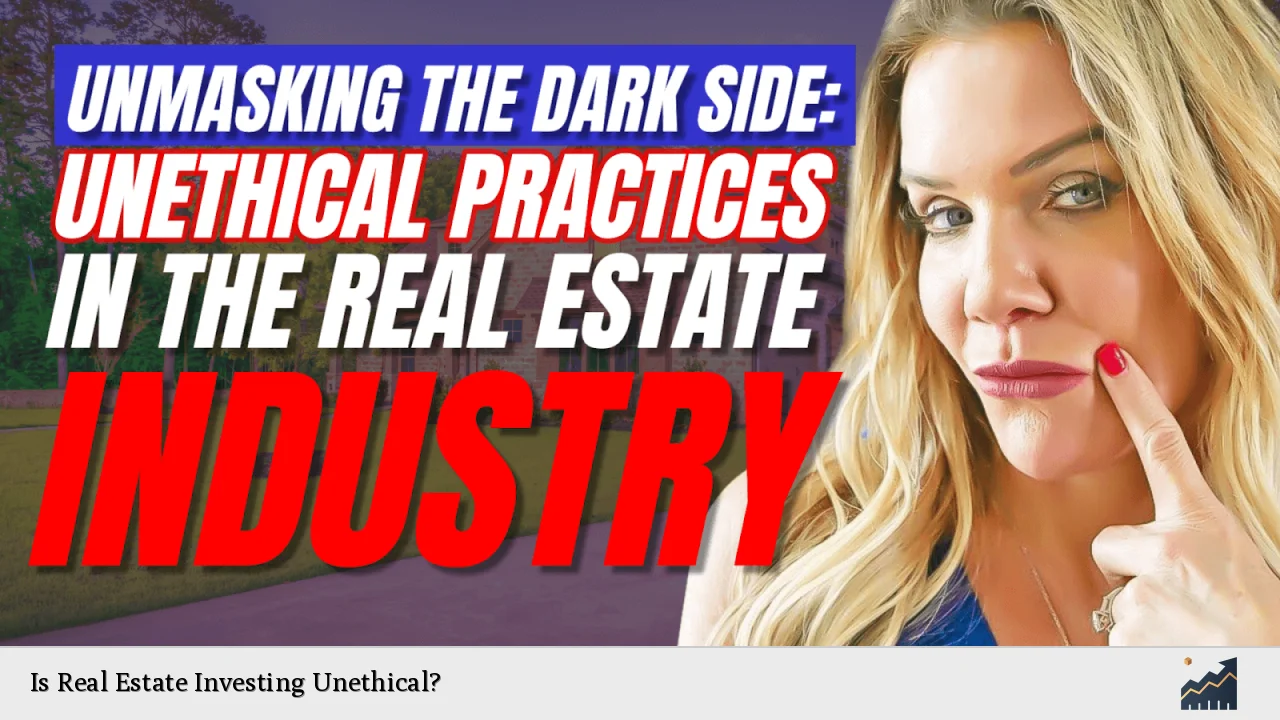 Is Real Estate Investing Unethical?