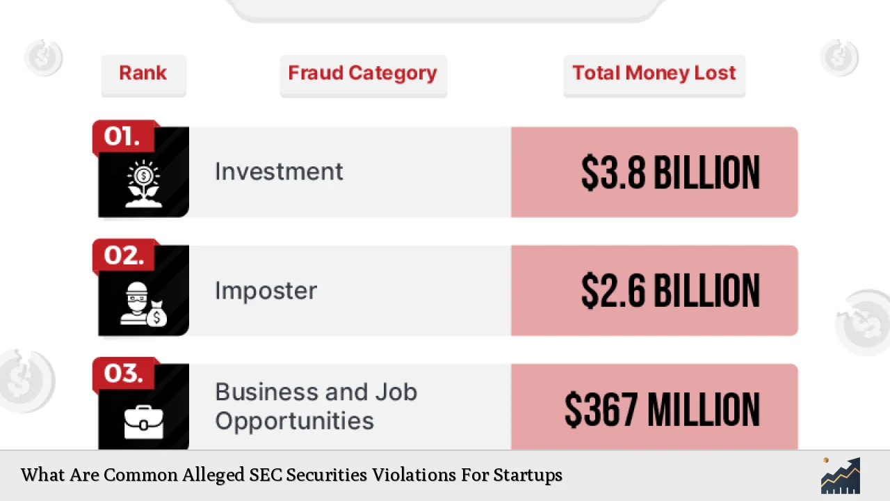 What Are Common Alleged SEC Securities Violations For Startups