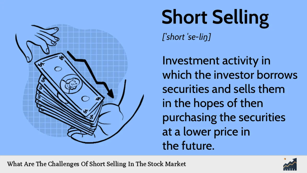 What Are The Challenges Of Short Selling In The Stock Market