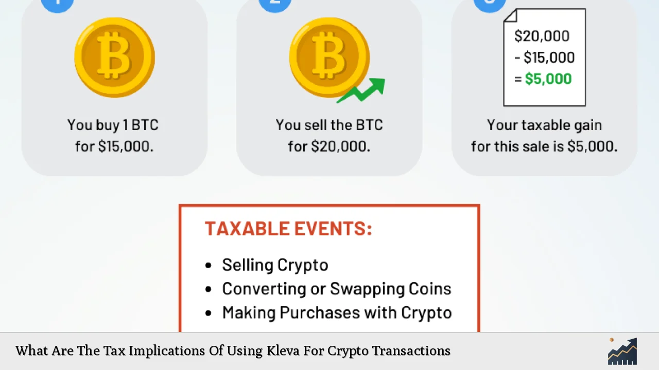 What Are The Tax Implications Of Using Kleva For Crypto Transactions