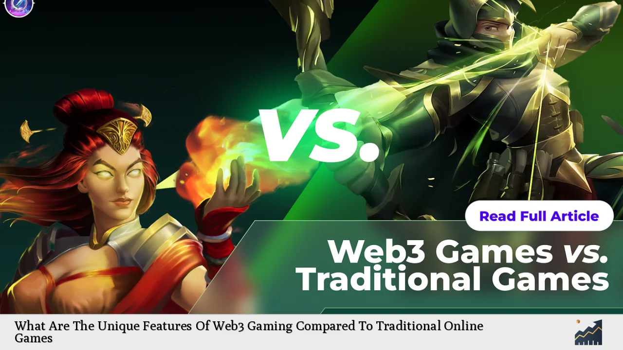 What Are The Unique Features Of Web3 Gaming Compared To Traditional Online Games