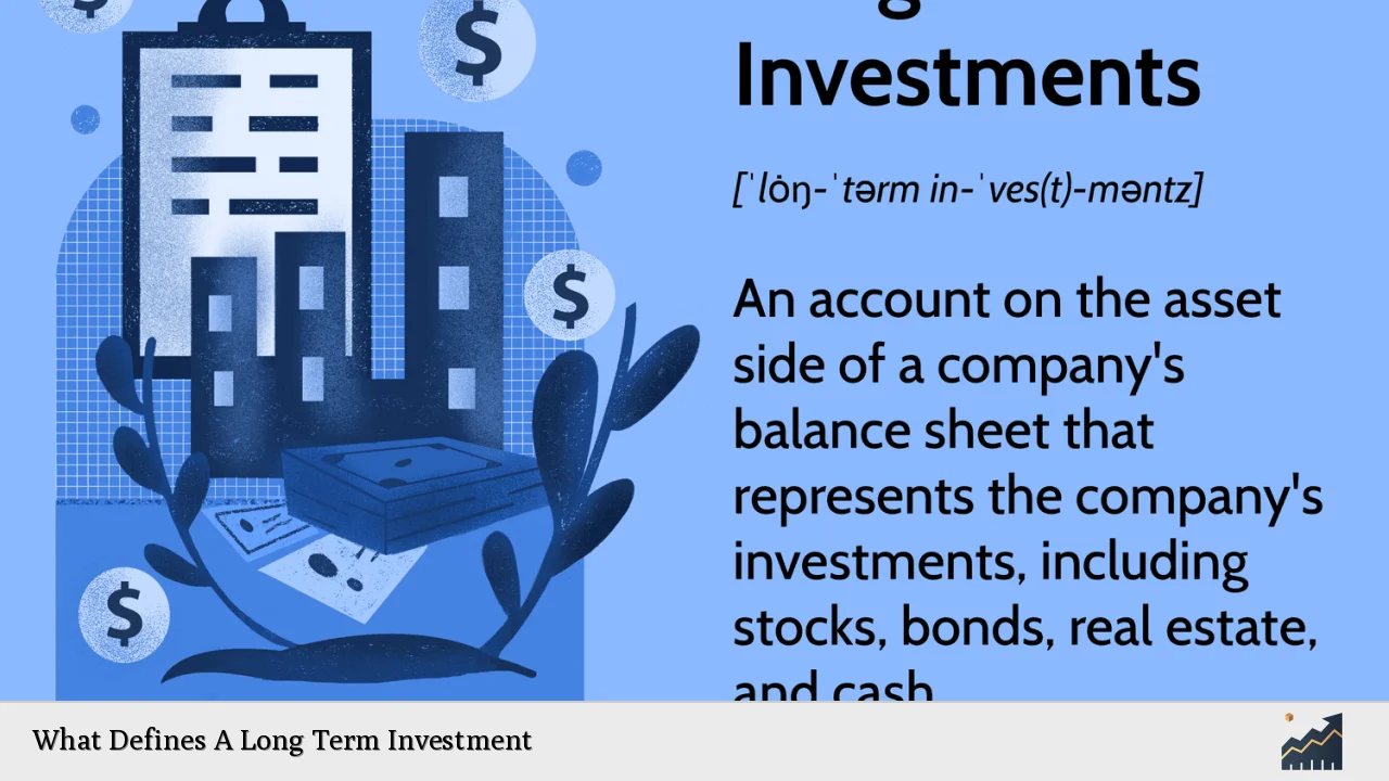 What Defines A Long Term Investment