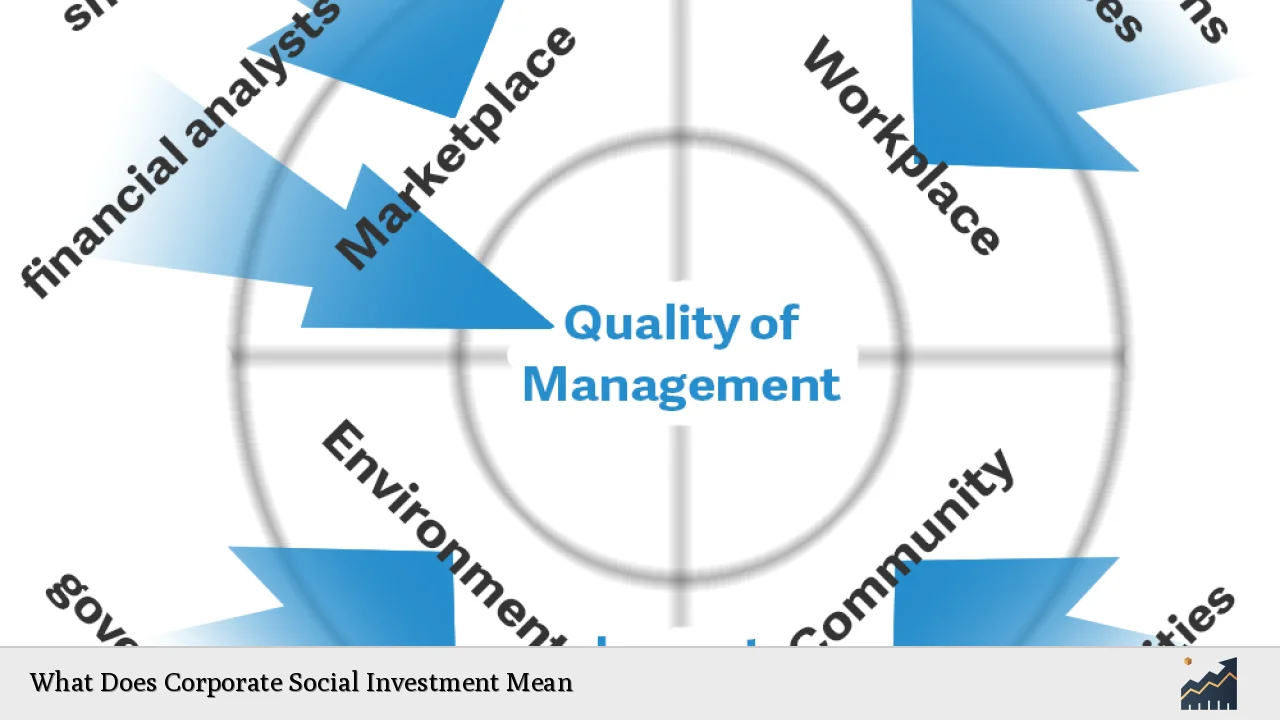 What Does Corporate Social Investment Mean