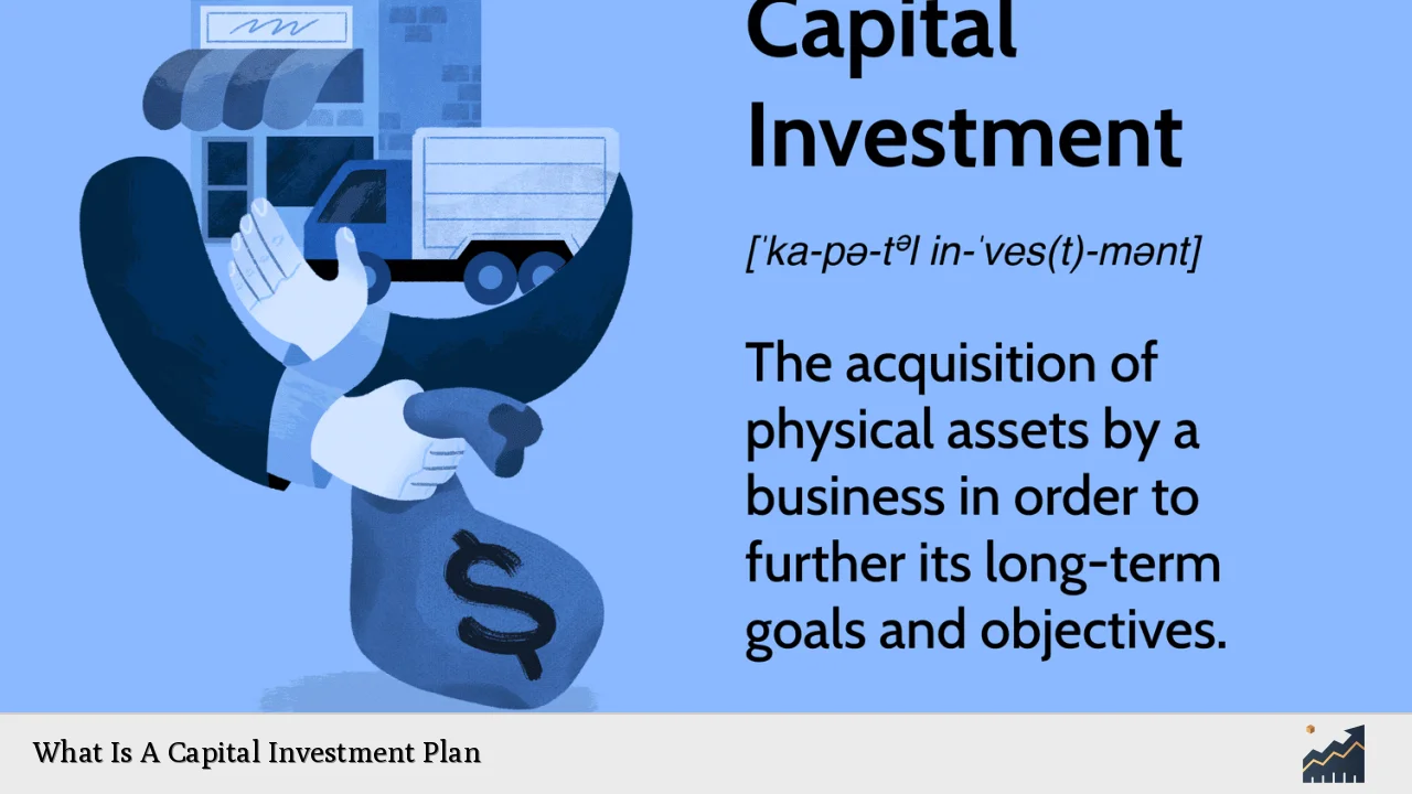 What Is A Capital Investment Plan