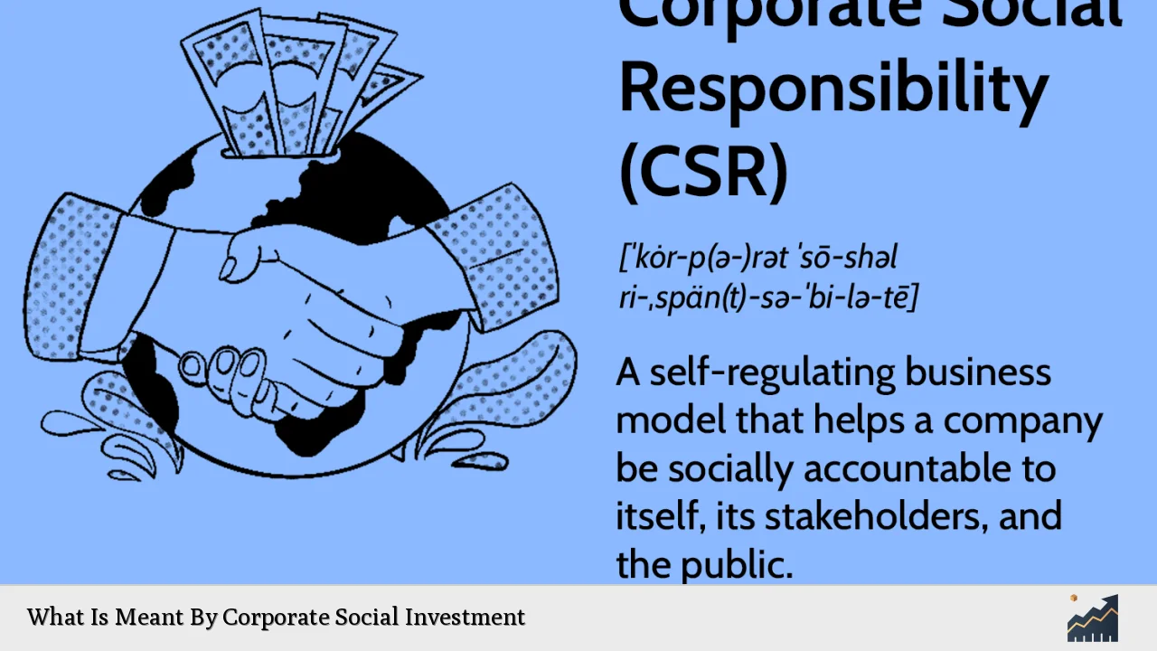 What Is Meant By Corporate Social Investment