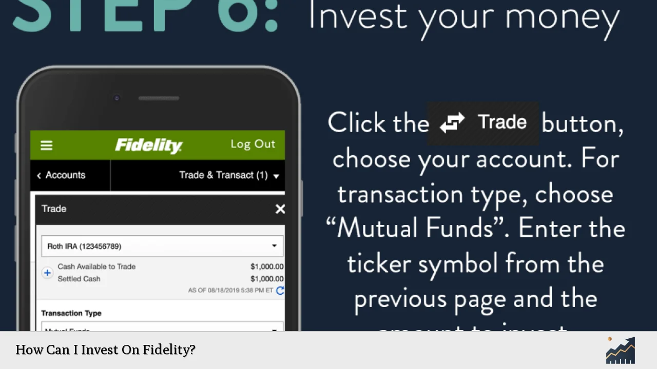 How Can I Invest On Fidelity?