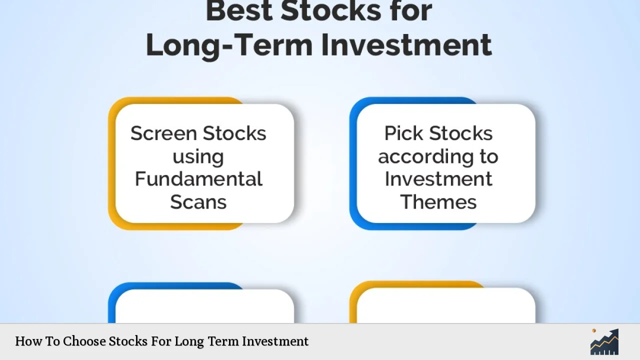 How To Choose Stocks For Long Term Investment
