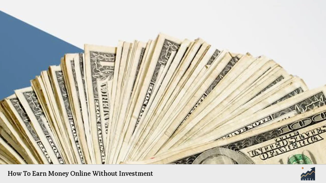How To Earn Money Online Without Investment