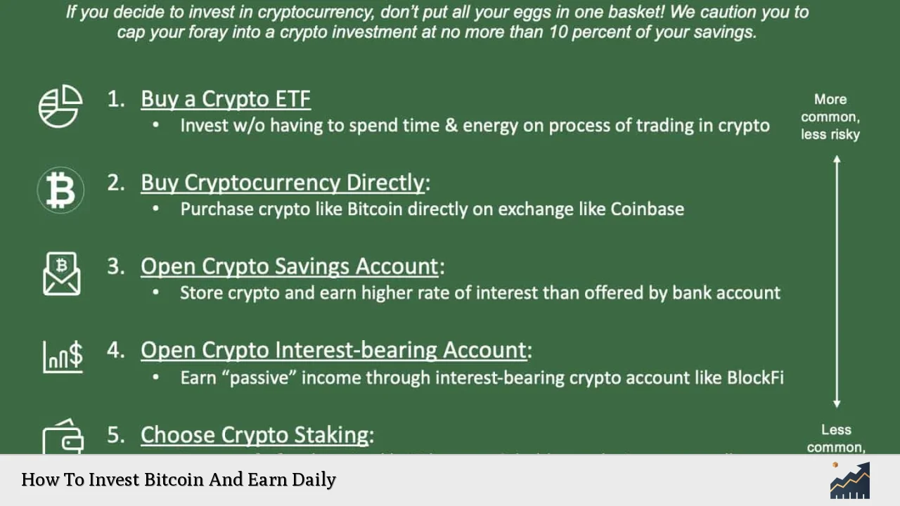 How To Invest Bitcoin And Earn Daily