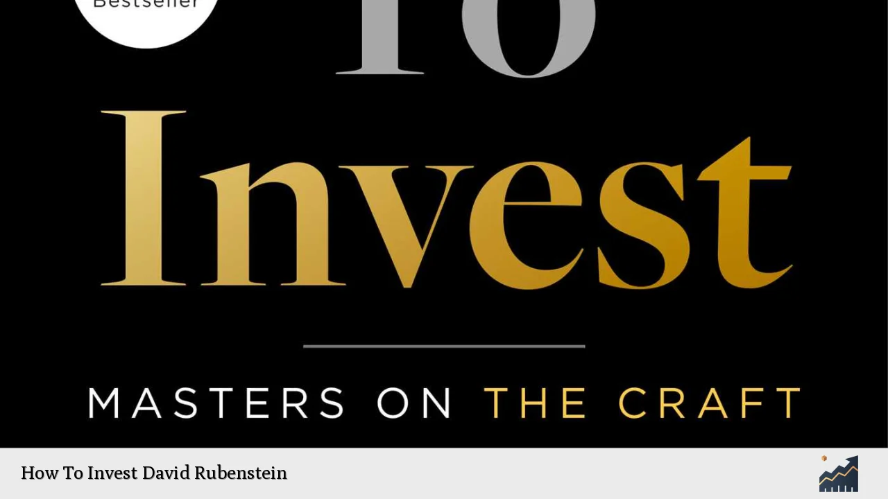 How To Invest David Rubenstein