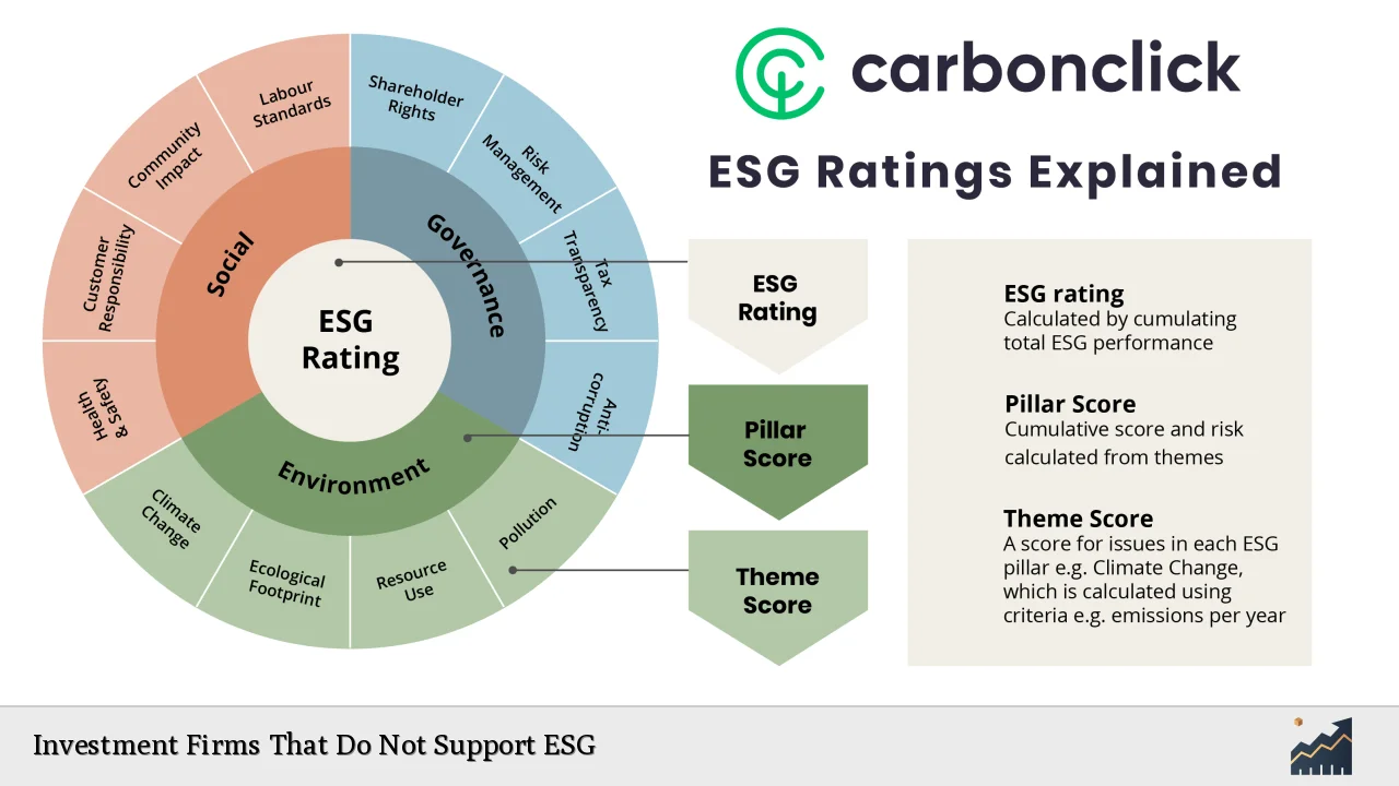 Investment Firms That Do Not Support ESG