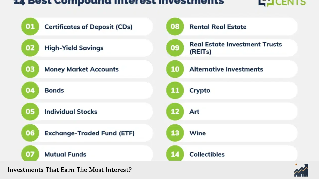 Investments That Earn The Most Interest?