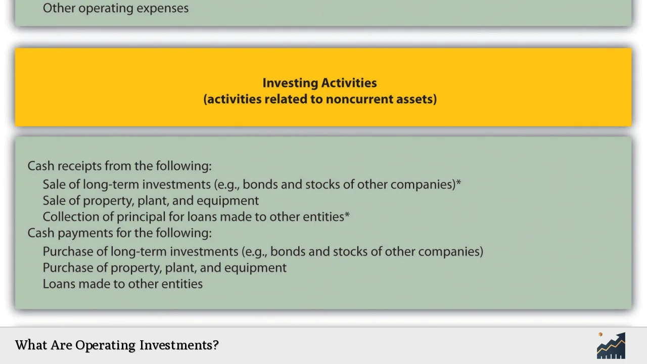 What Are Operating Investments?