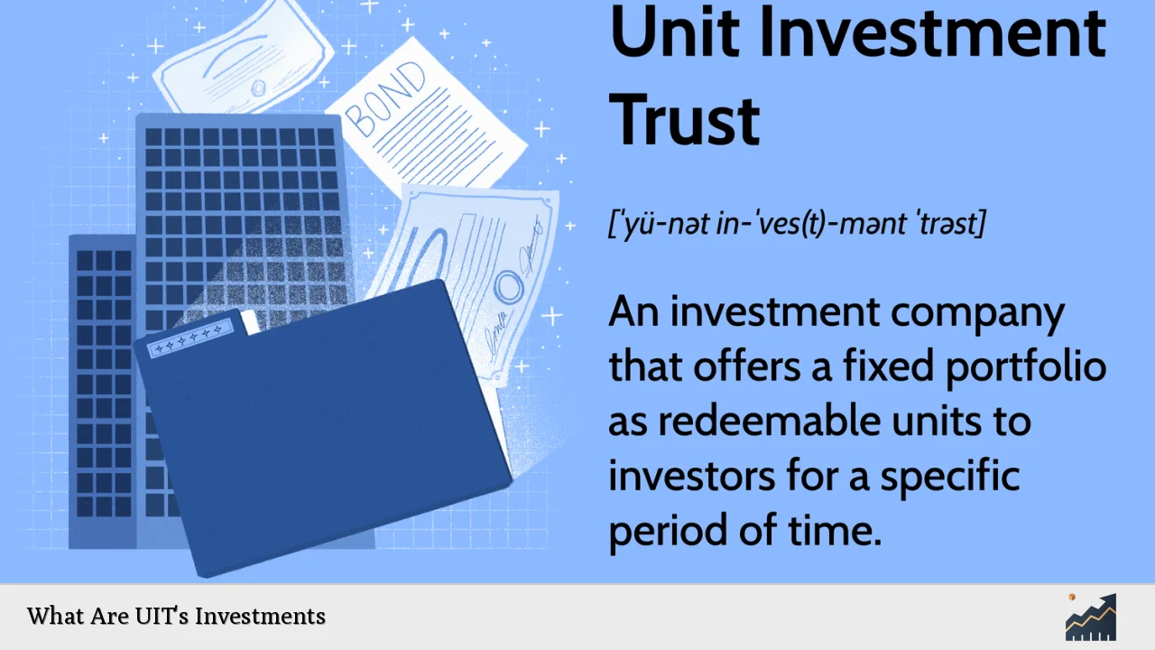 What Are UIT's Investments