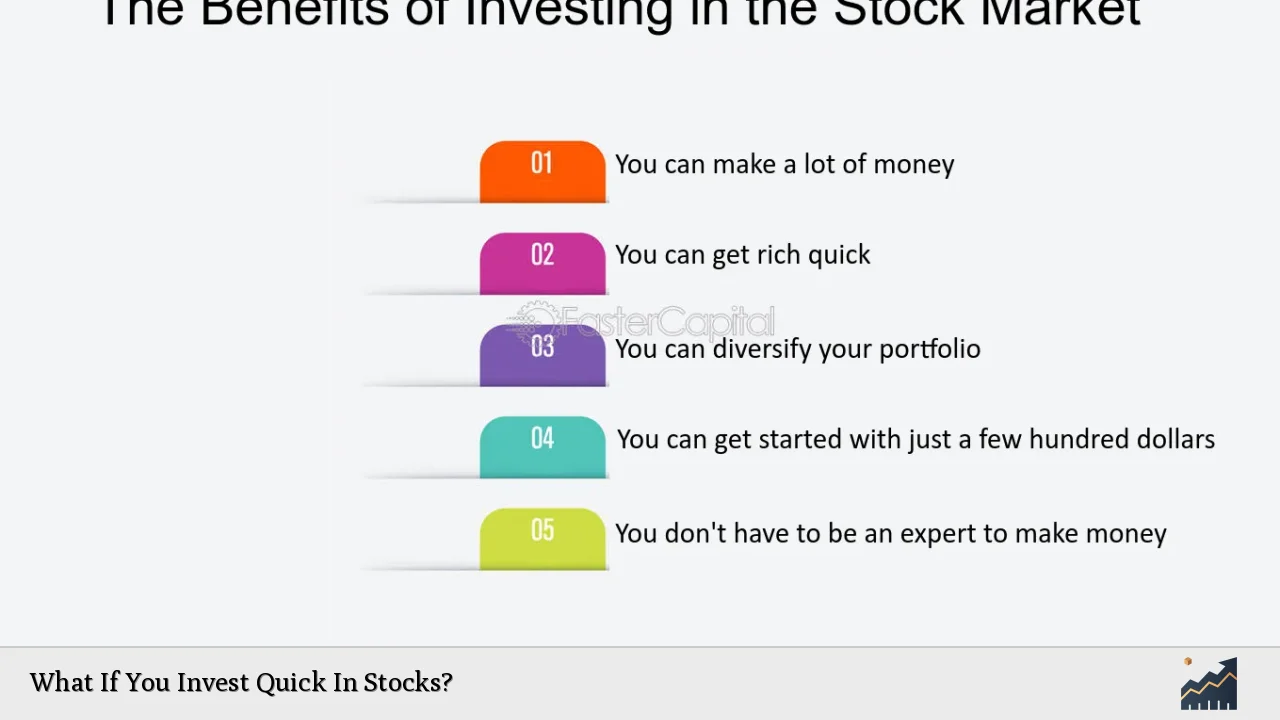 What If You Invest Quick In Stocks?