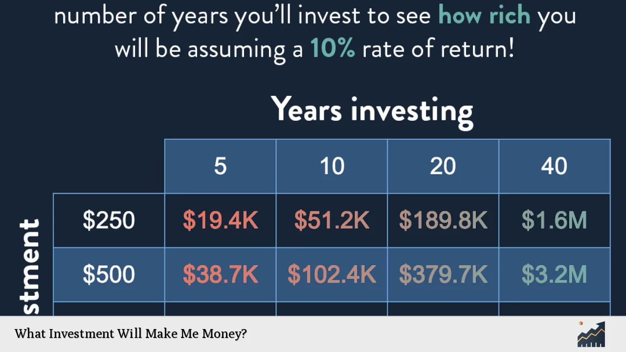 What Investment Will Make Me Money?