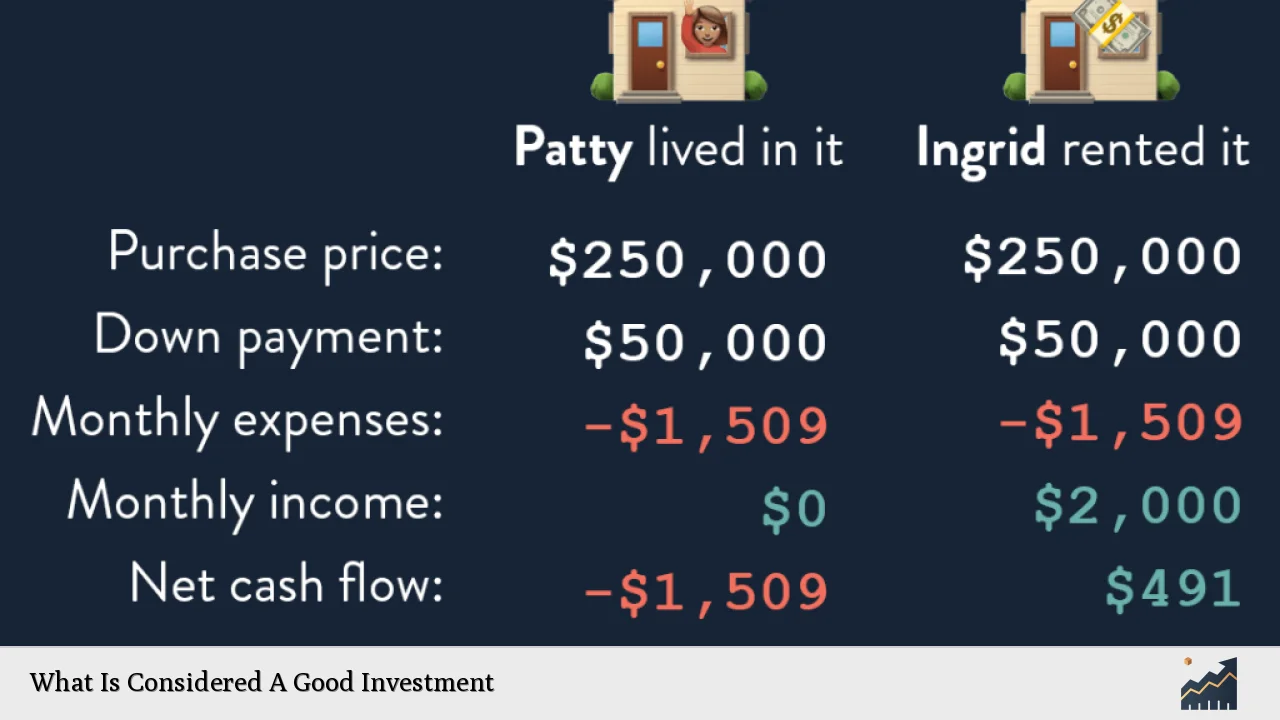 What Is Considered A Good Investment