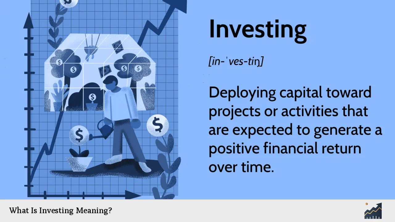 What Is Investing Meaning?