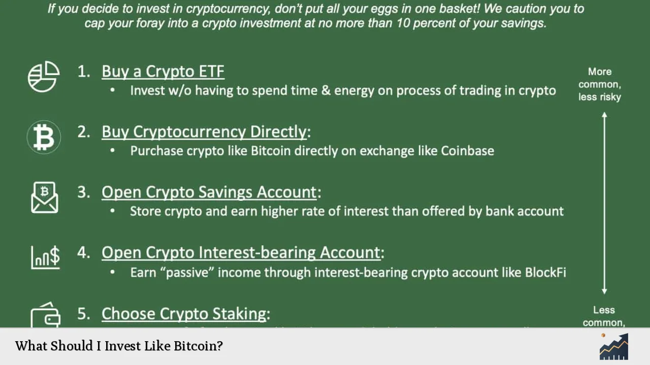 What Should I Invest Like Bitcoin?