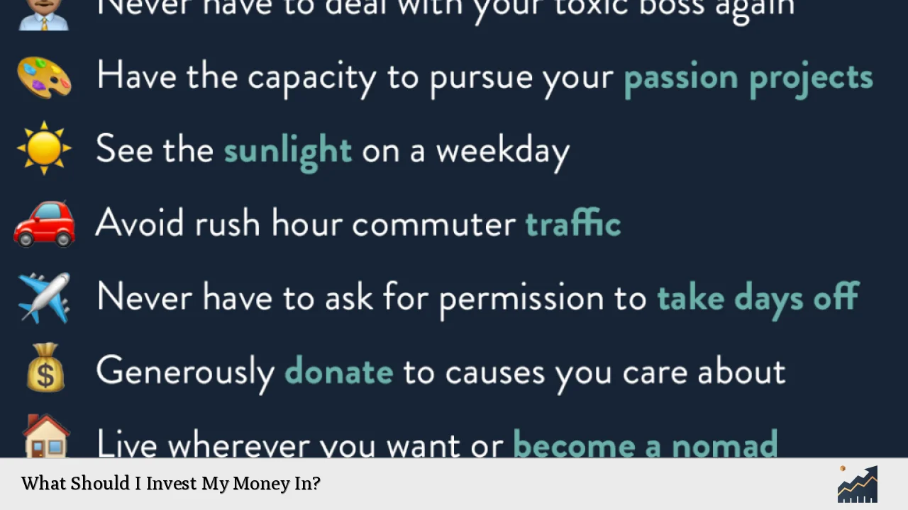What Should I Invest My Money In?