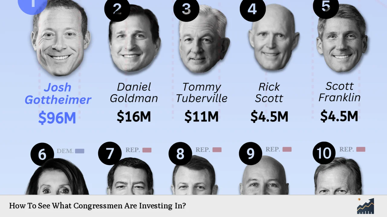 How To See What Congressmen Are Investing In?