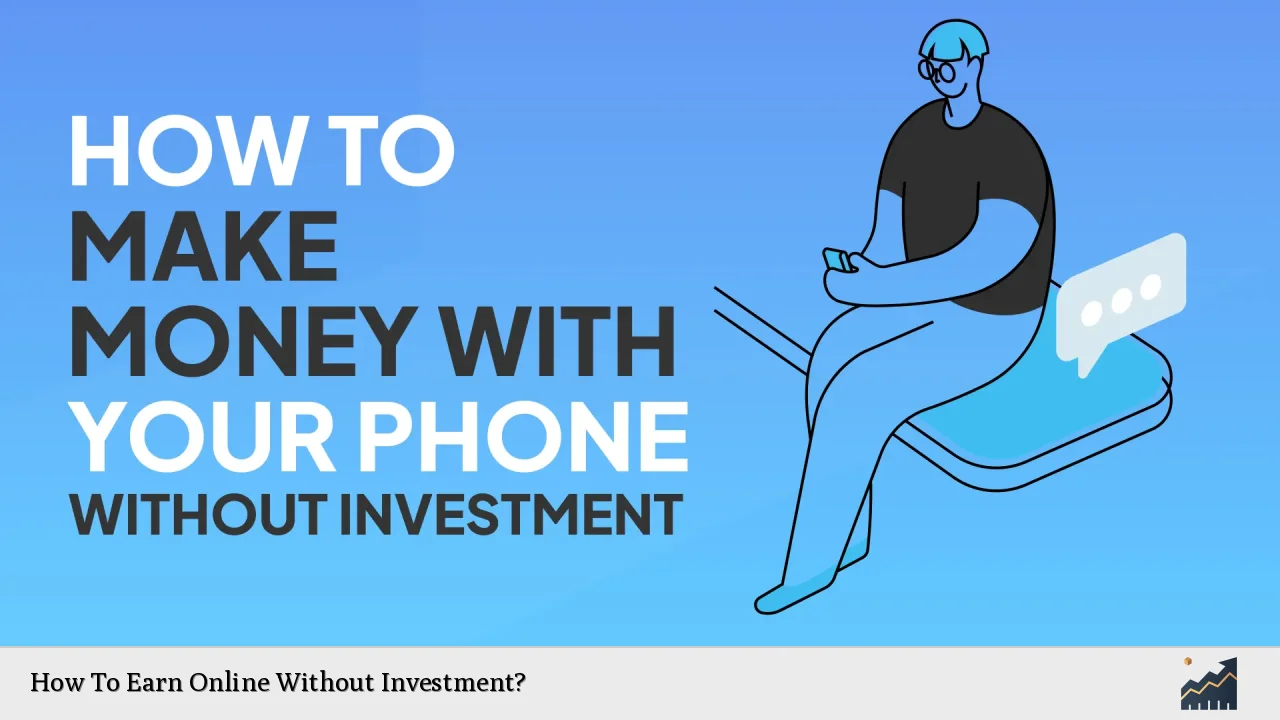 How To Earn Online Without Investment?