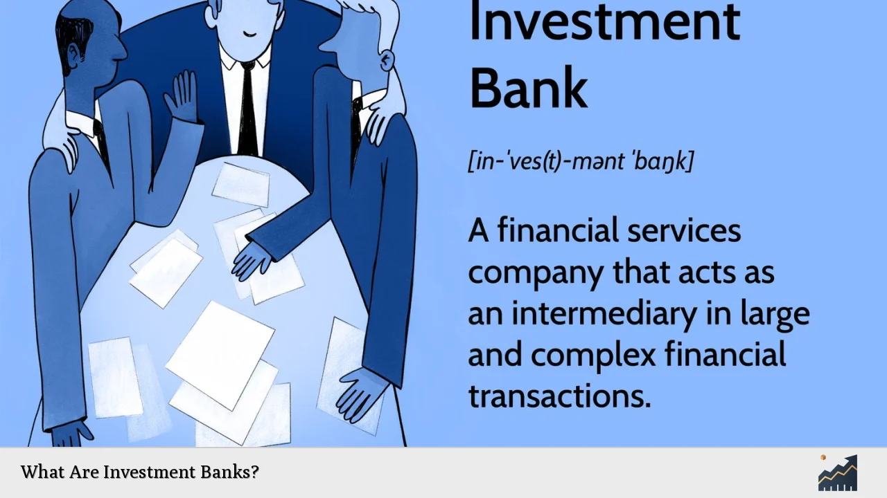 What Are Investment Banks?